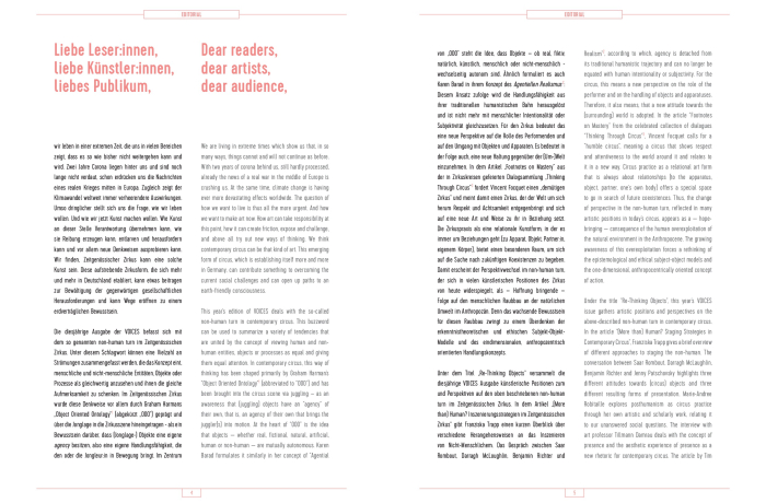 Editorial Voices III